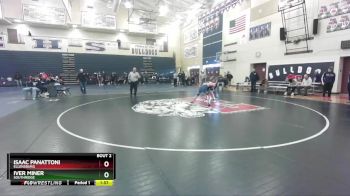 106 lbs Champ. Round 1 - Isaac Panattoni, Ellensburg vs Iver Miner, Southridge