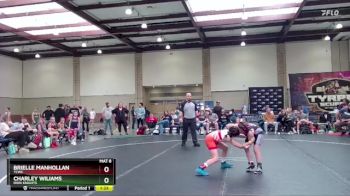80-90 lbs Round 1 - Brielle Manhollan, TCWC vs Charley Wiliams, Iron Knights