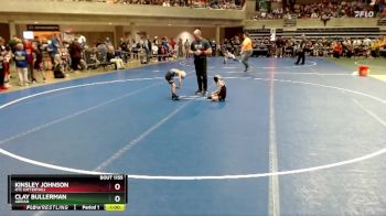 40 lbs Cons. Round 1 - Clay Bullerman, Adrian vs Kinsley Johnson, OTC (Ottertail)