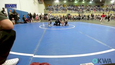 58 lbs Round Of 16 - Greyson Frieze, Hutchinson vs Asher Doyle, Iron Grapplers Wrestling Club