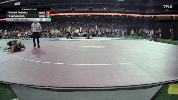 D4-126 lbs Cons. Round 1 - Landon Reid, Vassar vs Kaden Russell, Union City