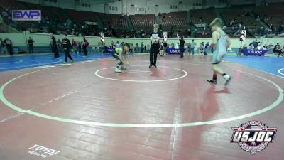 90 lbs 3rd Place - Beckett Parker, Deer Creek Wrestling Club vs Creed Rolan, Standfast