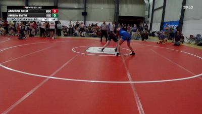 148 lbs Rr Rnd 1 - Addison Grub, Manchester vs Amelia Smith, York