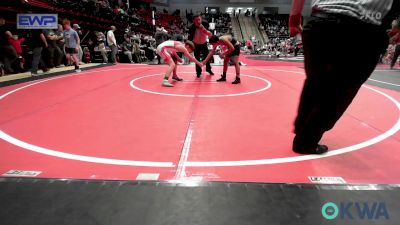 105 lbs Consolation - Bryson Harris, Broken Arrow Wrestling Club vs Wyatt Edmonds, Caney Valley Wrestling