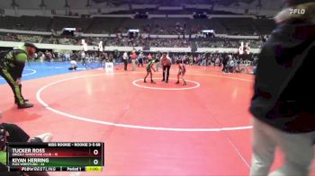 Rookie 3-5 68 Quarterfinal - Tucker Ross, Grizzly Wrestling Club vs Kiyan Herring, Flex Wrestling