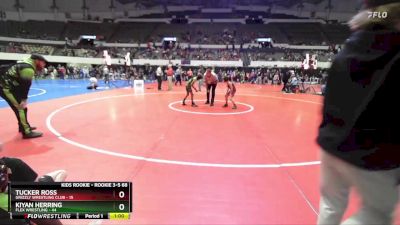 Rookie 3-5 68 Quarterfinal - Tucker Ross, Grizzly Wrestling Club vs Kiyan Herring, Flex Wrestling