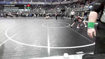 92 lbs Consolation - Mattias Verry, Purler vs Charles Hayworth, Willard Youth Wrestling
