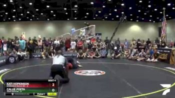 198 lbs Round 2 - Callie Poeta, Team Gotcha vs Kati Hopkinson, Barbarian Bulls WC