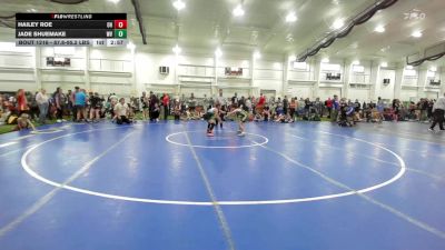 87.8-95.2 lbs Quarterfinal - Hailey Roe, OH vs Jade Shuemake, WV