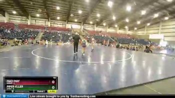 70 lbs Placement Matches (8 Team) - Maci May, IDAHO vs Piper Eller, UTAH