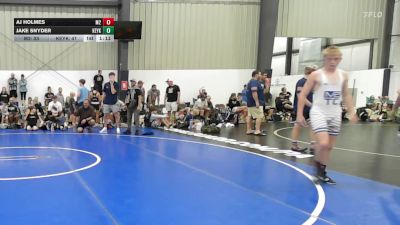 120 lbs Rr Rnd 9 - Aj Holmes, M2 Training Center - K8 vs Jake Snyder, Keystone Krush - K8