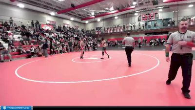 120 lbs Champ. Round 2 - Saul Salinas, Richland vs Michael Flores, Grandview HS