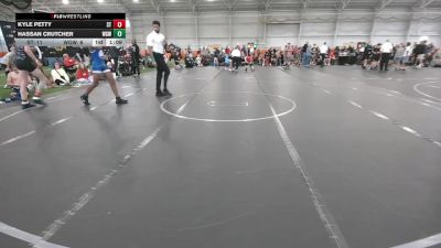 120 lbs Round 3 (8 Team) - Kyle Petty, Stealth Training vs Hassan Crutcher, West Geauga Wolverines