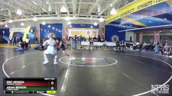 138 White 1st Place Match - Eric Henson, Colquitt County vs Aidan Benson, Timber Creek