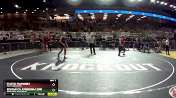 3A 175 lbs Cons. Round 1 - Mateo Martinez, South Broward vs Romarion Farquharson, Riverview (Riverview)