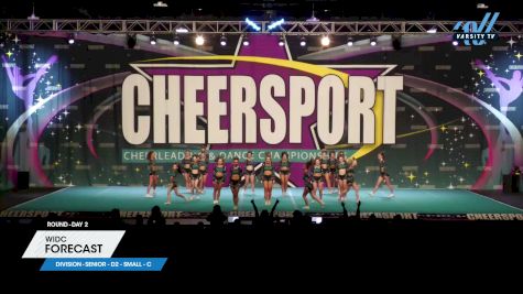 WIDC - Forecast [2025 L4 Senior - D2 - Small - C Day 2] 2025 CHEERSPORT National All Star Cheerleading Championship