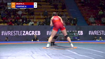 65kg - Emma Bruntil, USA vs Mahiro Yoshitake, JPN