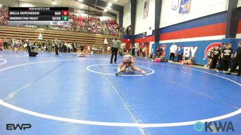 102 lbs Rr Rnd 2 - Bella Hutcheson, Wagoner Takedown Club vs Emberlynn Riley, Skiatook Youth Wrestling 2022-23