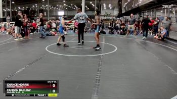 92 lbs Round 5 (8 Team) - Chance Morris, Cordoba Trained vs Camden Barlow, Hammers Blue