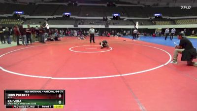 National 6-8 75 1st Place Match - Odin Puckett, WTF vs Kai Vera, Great Neck Wrestling Club