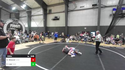 106 lbs Consi Of 4 - Duncan Weaver, Concede Nothing WC vs Colt Lee, Team Aggression