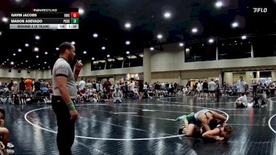 165 lbs Round 2 (6 Team) - Gavin Jacobs, Raider WC vs Mason Asevado, Pod Squad