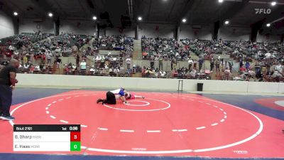 135 lbs Round Of 16 - Blake Sharp, Rabbit Wrestling Club vs Ethan Haas, Morris Fitness Wrestling Club