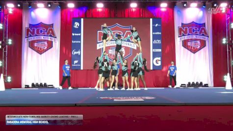 Pasadena Memorial High School [2026 Intermediate Non-Tumbling Varsity Crowd Leading - Small] 2026 NCA High School Nationals