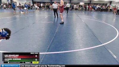 Elite 174 lbs Cons. Round 3 - Kamden Goering, Luther vs Leo Draveling, Wisconsin-La Crosse