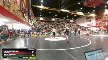 144 lbs Quarterfinal - Nick Weipert, Green River vs Jackson Larsen, Riverton