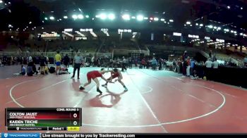 113 lbs Cons. Round 3 - Colton Jaust, High Point Regional vs Kaiden Triche, Archbishop Rummel