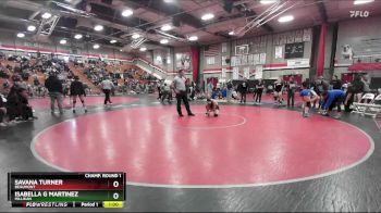 135 lbs Cons. Round 5 - Savana Turner, Beaumont vs Isabella G Martinez, Millikan