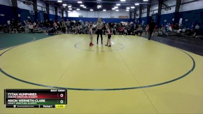 53 lbs Cons. Round 3 - Nixon Werneth-Clark, Legacy Wrestling Academy vs Tytan Humphries, Sublime Wrestling Academy