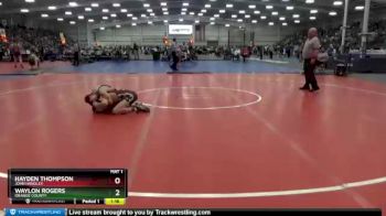 106 lbs Quarterfinal - Waylon Rogers, Orange County vs Hayden Thompson, John Handley