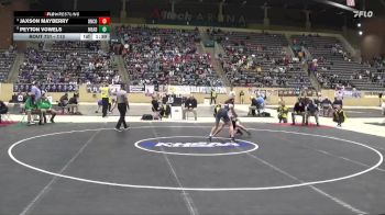 113 lbs Semifinal - Jaxson Mayberry, Union County vs Peyton Vowels, Meade County