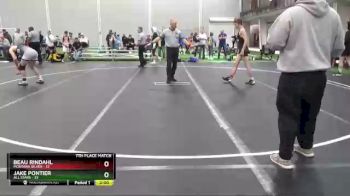138 lbs Placement Matches (8 Team) - Jake Pontier, All Stars vs Beau Rindahl, Montana Silver