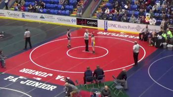 89 lbs Round Of 64 - Jayden Betcher, Union City vs Titus Colangelo, Franklin Regional