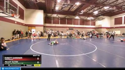 45 lbs Cons. Semi - Evrett Gardiner, Independent vs McCoy Elton, Payson Lion Wrestling Club