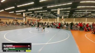 73-73 lbs Round 2 - Eli Sonnier, Rebel Wrestling Club vs Hosea Phillips, Louisiana