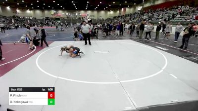 85 lbs Final - Peyton Finch, Nevada Elite vs Dax Nakagawa, Valley Vandals