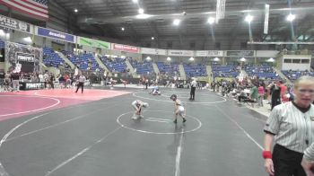 46 lbs Round Of 16 - Teagen Walston, Team Champs vs Isaiah Lopez, Lopez Wrestling Inc