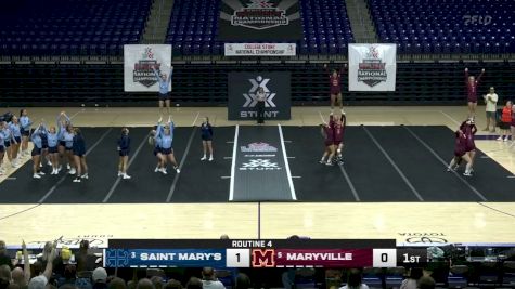 STUNT - D3 vs. - Day 3 Saint Mary's IN vs Maryville College TN