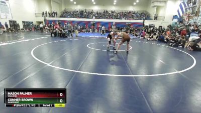 126 lbs Cons. Round 1 - Conner Brown, Sandpoint vs Mason Palmer, Vallivue