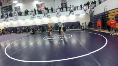 138 lbs Cons. Semi - Audrey Hultgren, Powell Middle School vs Kylie Geis, Thermopolis