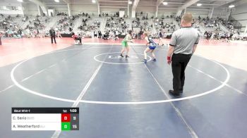 132 lbs Rr Rnd 1 - Callie Serio, Buccaneers WC vs Ava Weatherford, Illinois Cornstars - Bebe