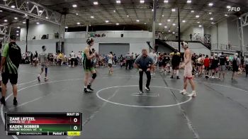 138 lbs Round 7 (8 Team) - Kaden Skibber, Pocono Regional WC vs Zane Leitzel, Cavalier WC