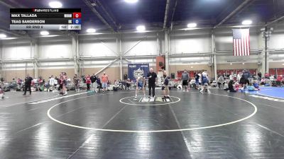 160 lbs Rr Rnd 8 - Max Tallada, Maine Hammahs - MSE vs Teag Sanderson, Bad Karma - MSE