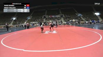 160 lbs Cons. Round 2 - Kinley Wallace, Life University vs Paige Russell, University Of Rio Grande