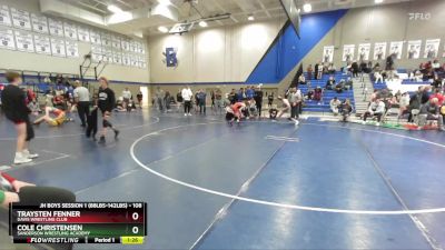 108 lbs 3rd Place Match - Cole Christensen, Sanderson Wrestling Academy vs Traysten Fenner, Davis Wrestling Club