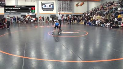 60 lbs Quarterfinal - Duke Gogel, DC Elite vs Dalton Johnson, McDominate Training Center